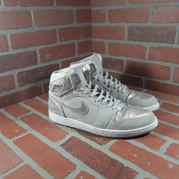 25th ANNIVERSARY JORDAN 1 SILVER - Picture 4 of 14